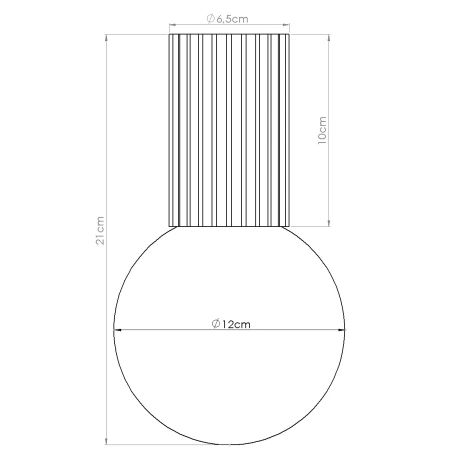 Lámpara de techo HALO moca IP44