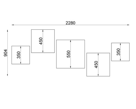 Plafón de techo HORUS 25 NEGRO + 1x bombilla LED E27 3000K Cálida 7,5W 620lm