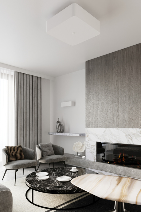 Aplique LOKKO blanco + 2x bombilla LED E27 4000K Fría 7,5W 650lm