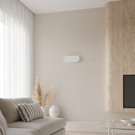 Aplique SACCON blanco + 2x bombilla LED G9 4000K Fría 4,5W 530lm