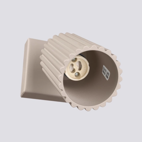 Lámpara de pared KARBON taupe