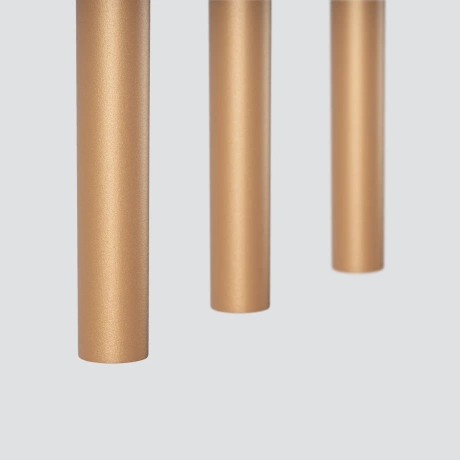 Lámpara colgante PASTELO 3L oro