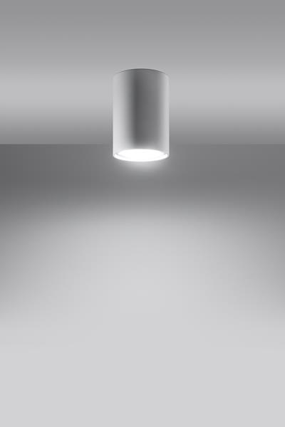 Plafond LAGOS 10 blanco +1x Bombilla LED GU-10 4000K Fría 7W 630lm