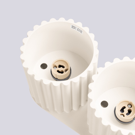 Lámpara de techo AURA 2 beige GU10