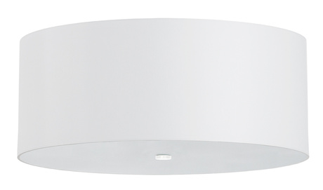 Plafond OTTO 70 blanco + 6x Bombilla LED E27 3000K Cálida 7,5W 620lm
