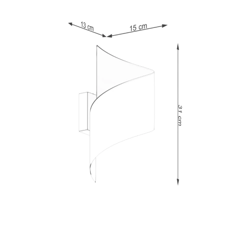 Aplique TALASSA blanco