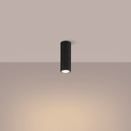 Lámpara de techo KARBON 20 negra