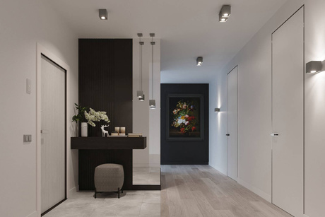 Plafond QUAD 2 gris + 2x bombilla LED GU-10 4000K Fría 7W 630lm