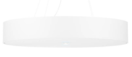 Lámpara de araña SKALA 80 blanca +6x bombillas LED E27 3000K Cálida 7,5W 620lm