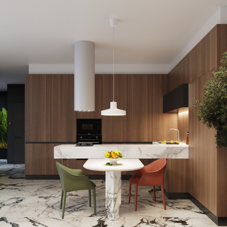 Lámpara colgante BILO biała