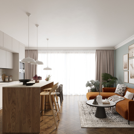 Lámpara colgante GINA blanca + 1x bombilla LED E27 3000K Cálida 7,5W 620lm