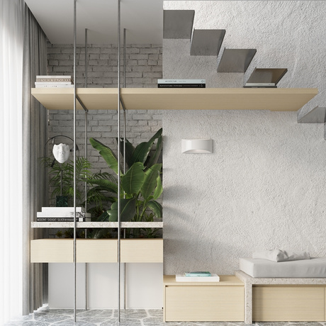 Aplique de cerámica VIXEN blanco + 1x bombilla LED G9 3000K cálida 4,5W 510lm