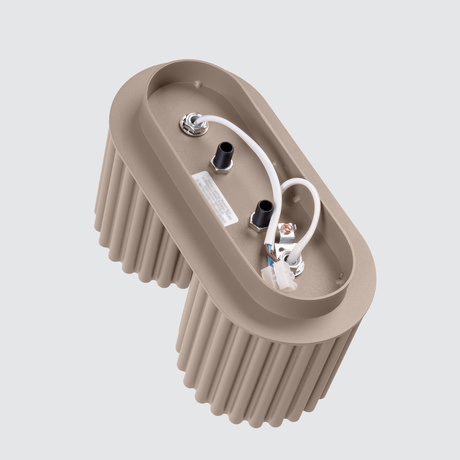 Lámpara de techo AURA 2 taupe GU10