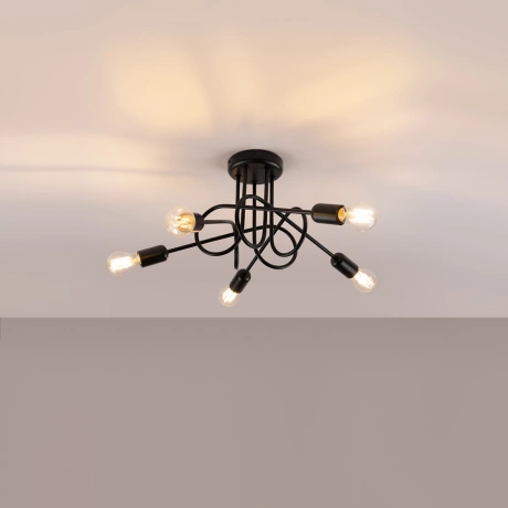 Lámpara LOOP 5 negra