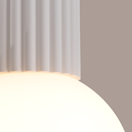 Lámpara de techo HALO blanco IP44