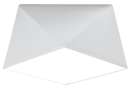 Plafond HEXA 25 BLANCO + 1x bombilla LED E27 4000K Fría 7,5W 650lm