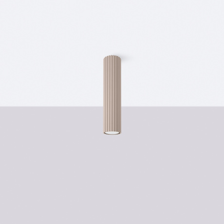 Lámpara de techo KARBON 30 taupe