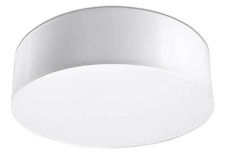 Plafón de techo ARENA 35 BLANCO + 2x bombilla LED E27 3000K Cálido 7,5W 620lm