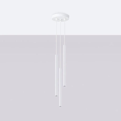 Lámpara colgante ARCHE 3P blanca