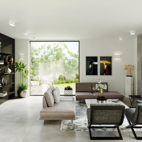 Lámpara de techo LOBO 2 blanca