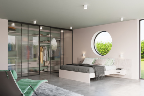 Plafond INEZ blanco + 1x bombilla LED G9 3000K Cálida 4,5W 510lm