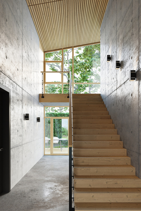 Aplique BLOCCO negro + 1x bombilla LED G9 4000K Fría 4,5W 530lm