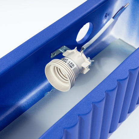 Aplique de cerámica RIGATA ultramarino