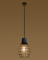 Lámpara colgante LUGO + 1x bombilla LED E27 4000K Fría 7,5W 650lm