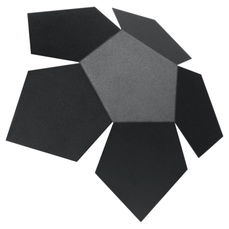 Aplique PENTA negro