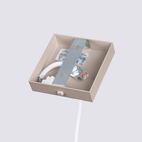 Lámpara colgante KARBON 1 taupe