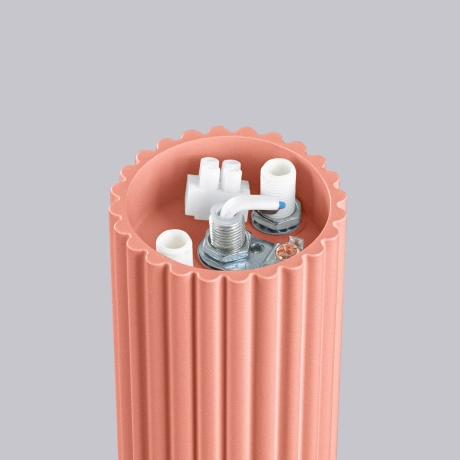 Lámpara de techo HALO melocotón IP44