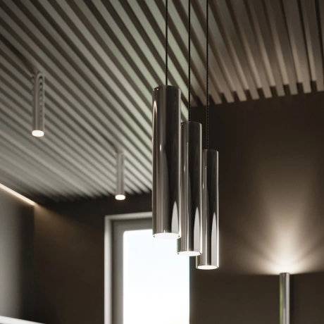 Lámpara colgante LAGOS 1 cromo