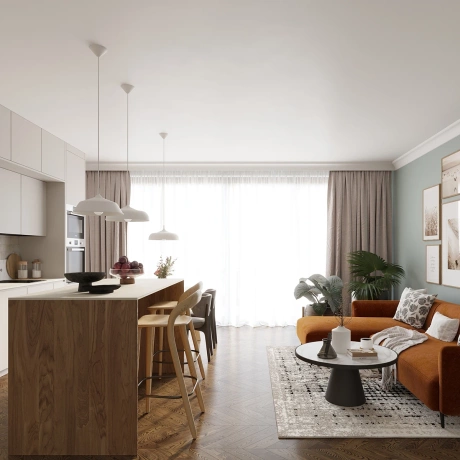 Lámpara colgante GINA blanca