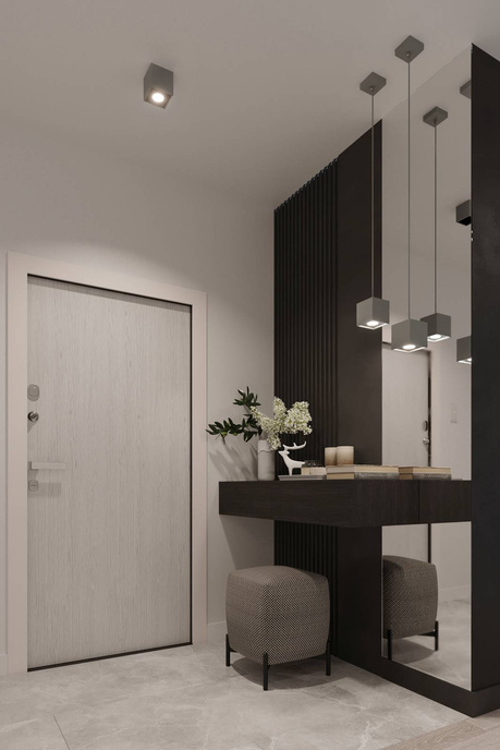 Lámpara de pared QUAD 1 gris + 1x bombilla LED G9 3000K Cálida 4,5W 510lm