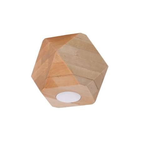 Lámpara de techo WOODY 1 madera natural