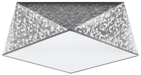 Plafond HEXA 35 CEKIN + 2x bombilla LED E27 4000K Fría 7,5W 650lm