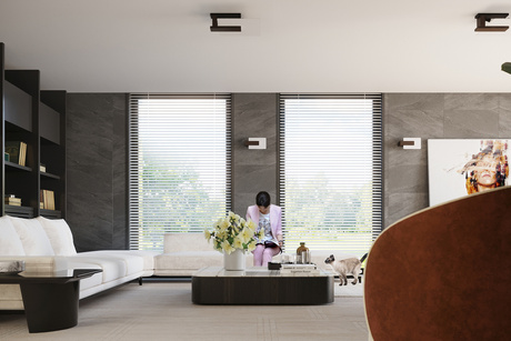 Plafond LAPPO wenge + 2x bombilla LED E27 3000K Cálida 7,5W 620lm