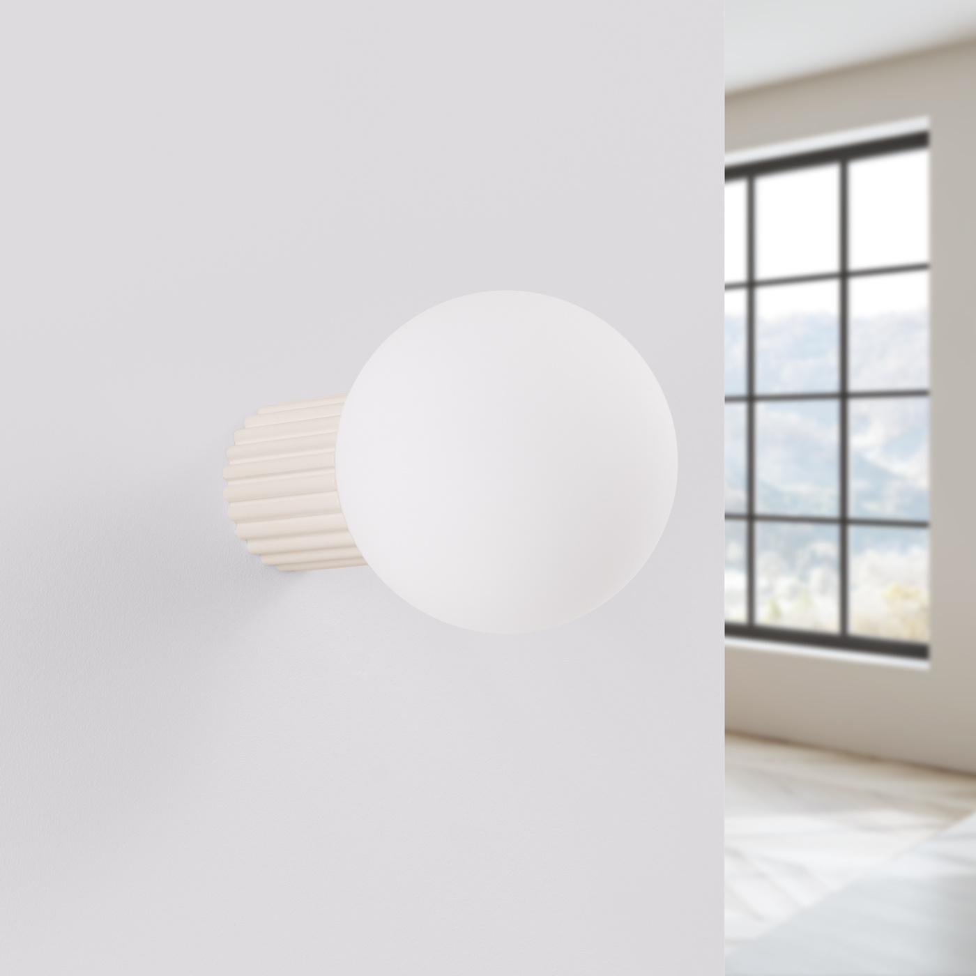 Aplique HALO beige IP44