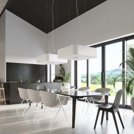 Araña URANO 60 blanca