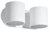 Aplique ORBIS 2 blanco +2x bombilla LED G9 3000K Cálido 4,5W 510lm