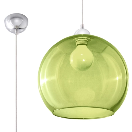 Lámpara colgante BALL verde