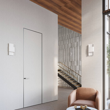 DURLIN Aplique blanco + 2x bombilla LED G9 4000K Frío 4,5W 460lm