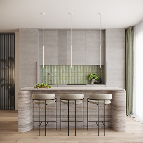 Lámpara colgante ARCHE 2P blanca