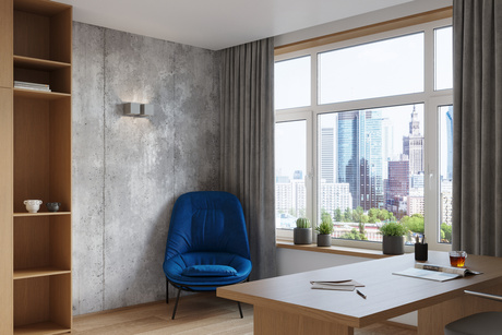 Aplique QUAD 2 gris + 2x bombilla LED G9 4000K Fría 4,5W 530lm