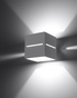 Aplique LOBO blanco + 1x bombilla LED G9 3000K Warm 4,5W 510lm