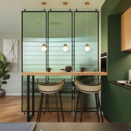 Lámpara colgante PEKKA 1 blanco/madera natural