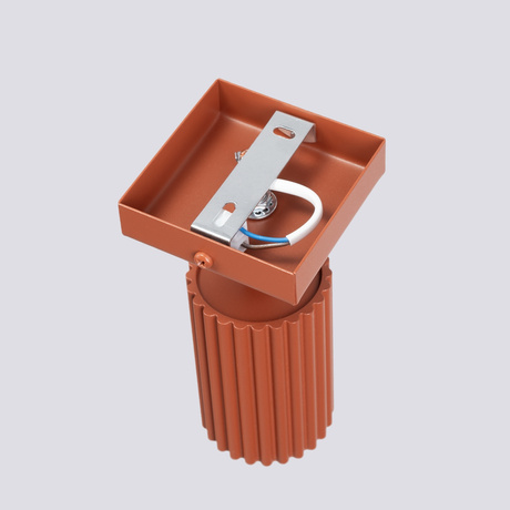 Aplique KARBON rojo ocre