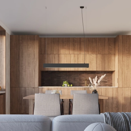 Lámpara colgante SPARK negra