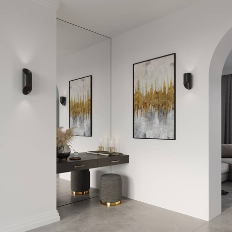 Aplique PENNE 20 negro + 1x bombilla LED G9 3000K Warm 4.5W 510lm