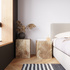 Plafond ARIZ madera natural + 1x bombilla LED E27 3000K Cálida 7,5W 620lm